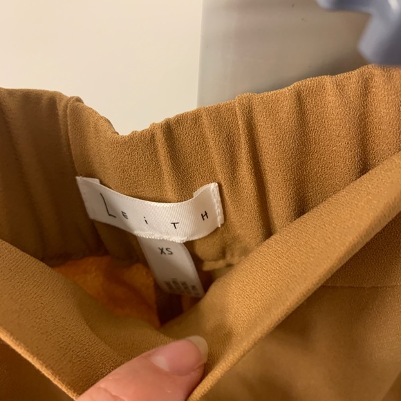 NWT leith wide leg crepe pants size xs - Picture 3 of 8